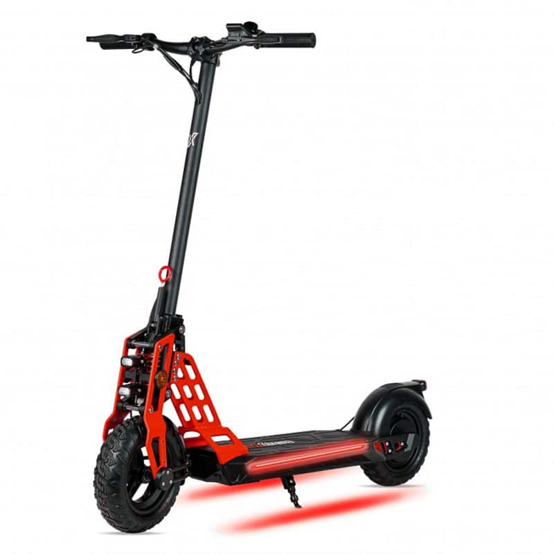 Bison trottinette maroc rouge